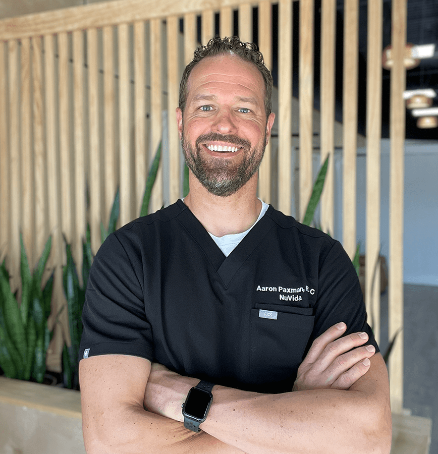 Aaron Paxman, PA-C, NuVida Aesthetics & Wellness